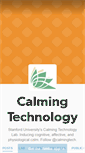 Mobile Screenshot of calmingtechnology.org